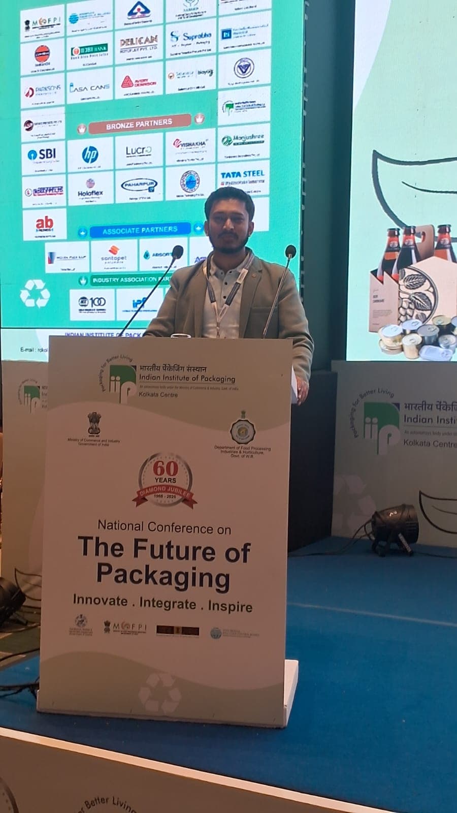 Our founder speaking at a national conference